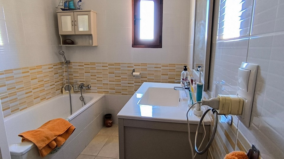 Family bathroom with bath and separate shower